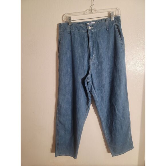 NWOT Denizen From Levi's Loose Taper High Waisted sz 10 Medium Wash Denim Jeans - Picture 5 of 13